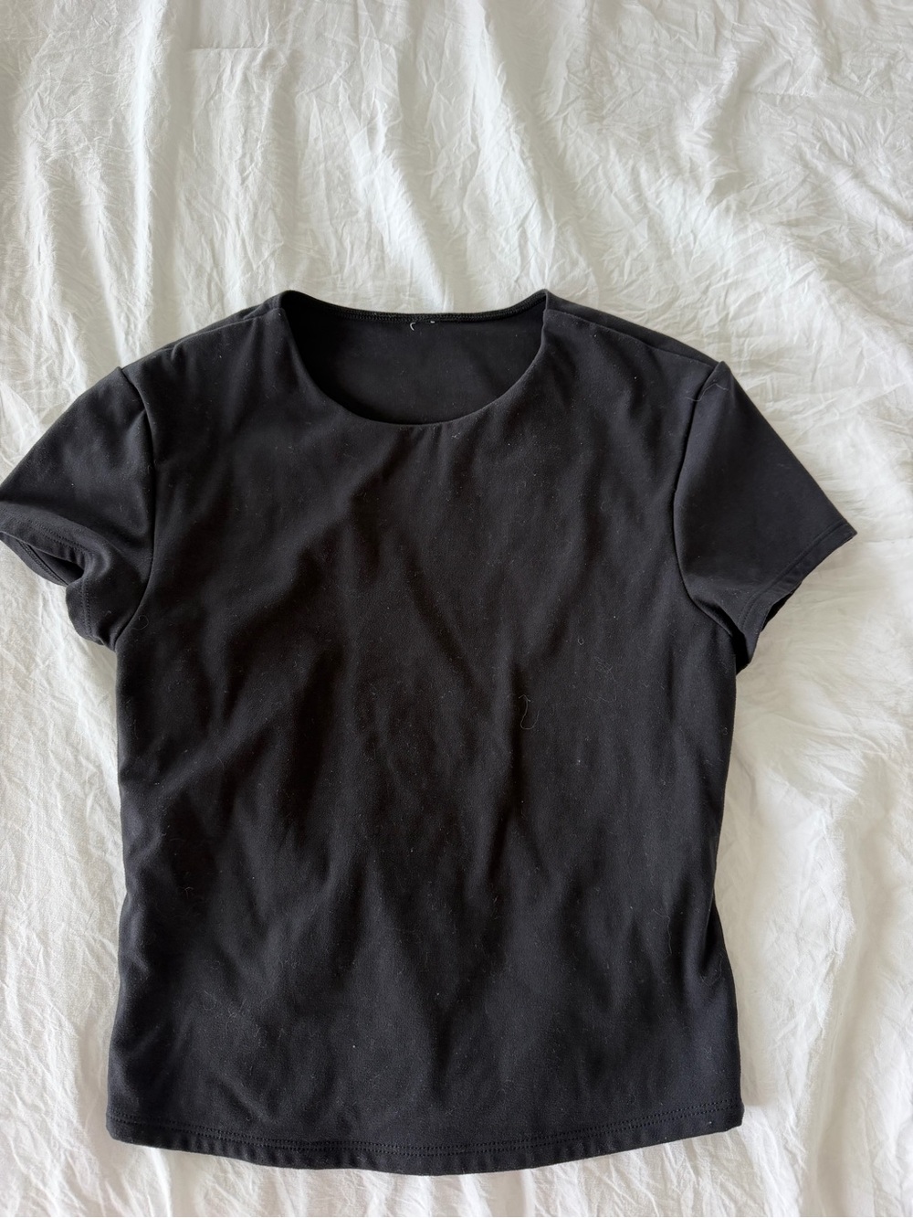 Classic Black Crewneck Women’s Tee